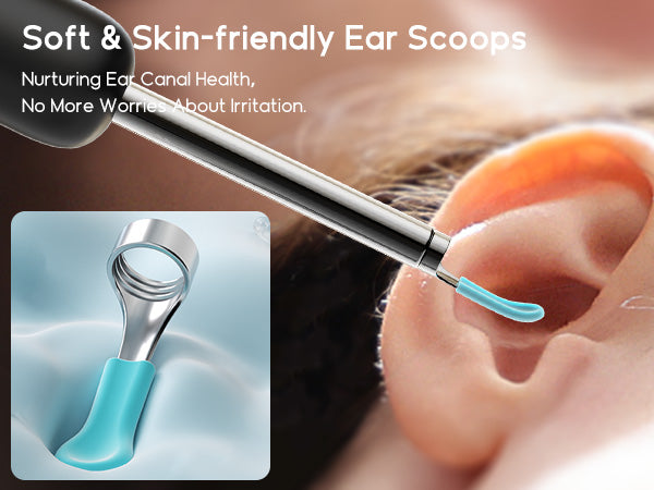 BEBIRD Ear Wax Removal Tool with 1080HD Camara, Upgraded Version, Waterproof, Anti-Fall Off Eartip, Wireless Otoscop with Light and Camera, Android/iOS Support.