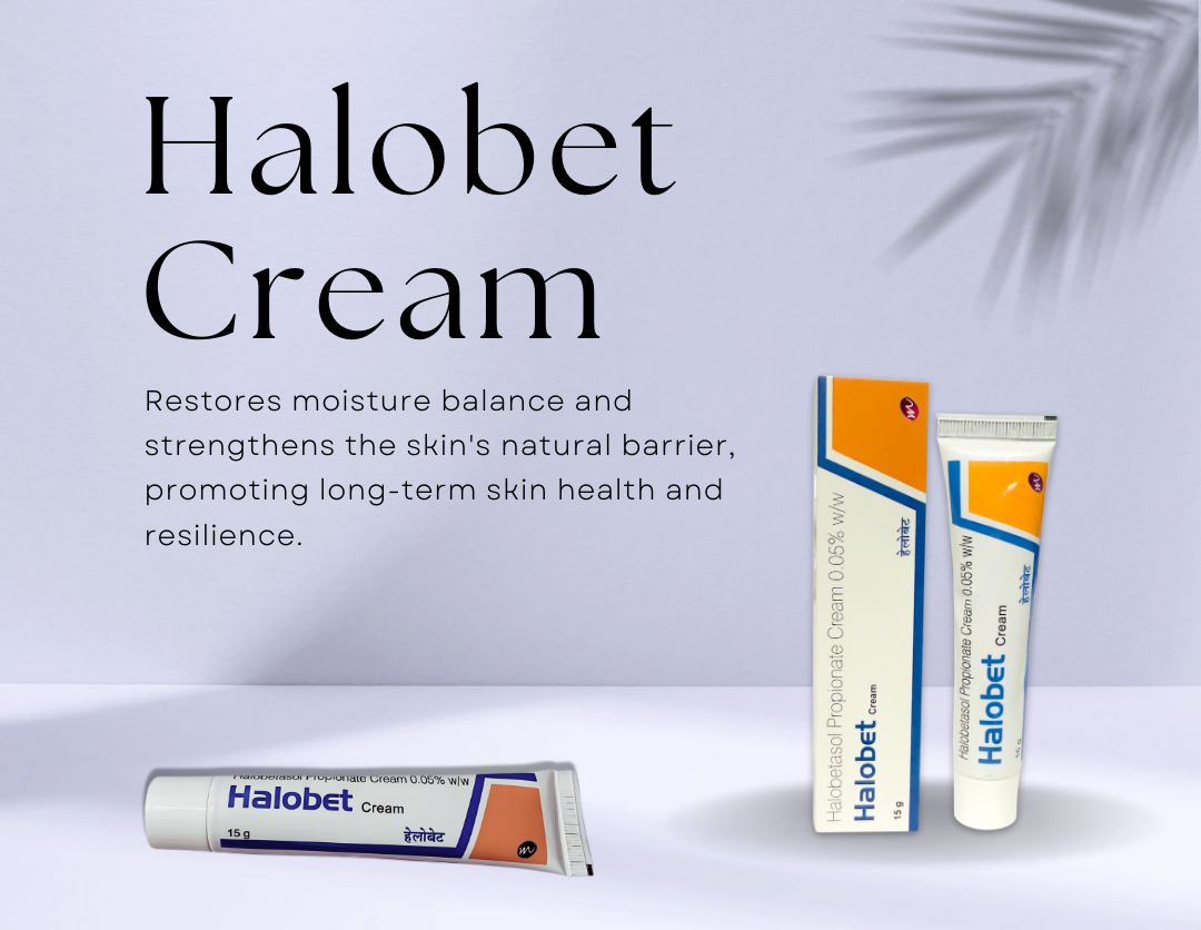 Halobet Propionate Cream for Eczema, Rosacea, Dermatitis, Rashes, Itchy, Allergy and Irritated Skin - Reduces Dryness and Inflammation. - Dermatologist Tested, Result in 24hr USP 0.05% W/W